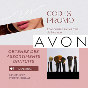 Codes promo Avon